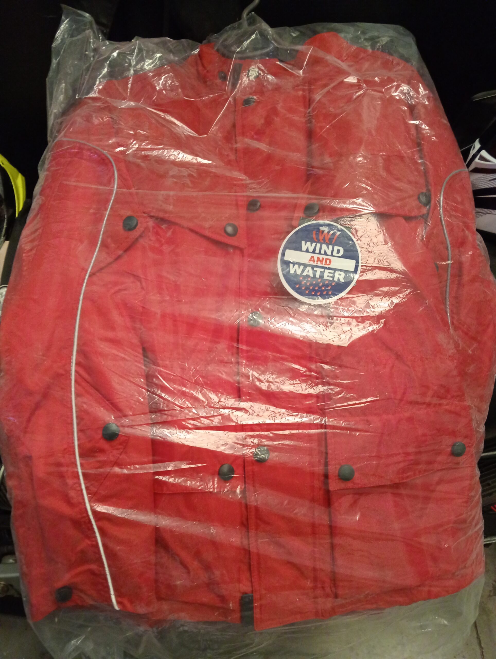 Chaqueta de moto impermeable