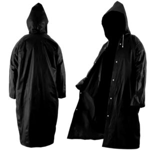 Impermeable con gorro para limpieza de moto de cross